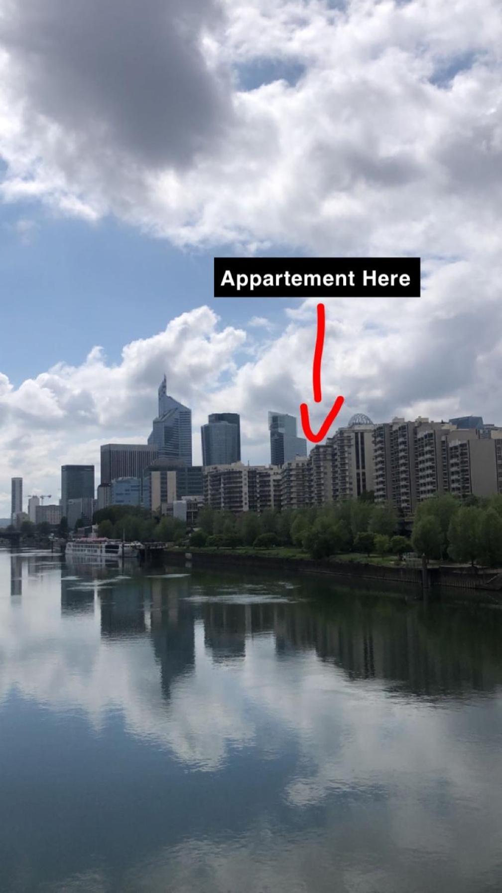 Appartement 85M2 La Defense, Free Parking,Balcony Courbevoie Exterior foto